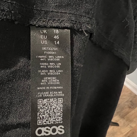 Black strap front wrap dress!🖤 - Picture 8 of 8